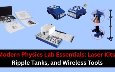 Modern Physics Lab Essentials: Laser Kits, Ripple Tanks, and Wireless Tools