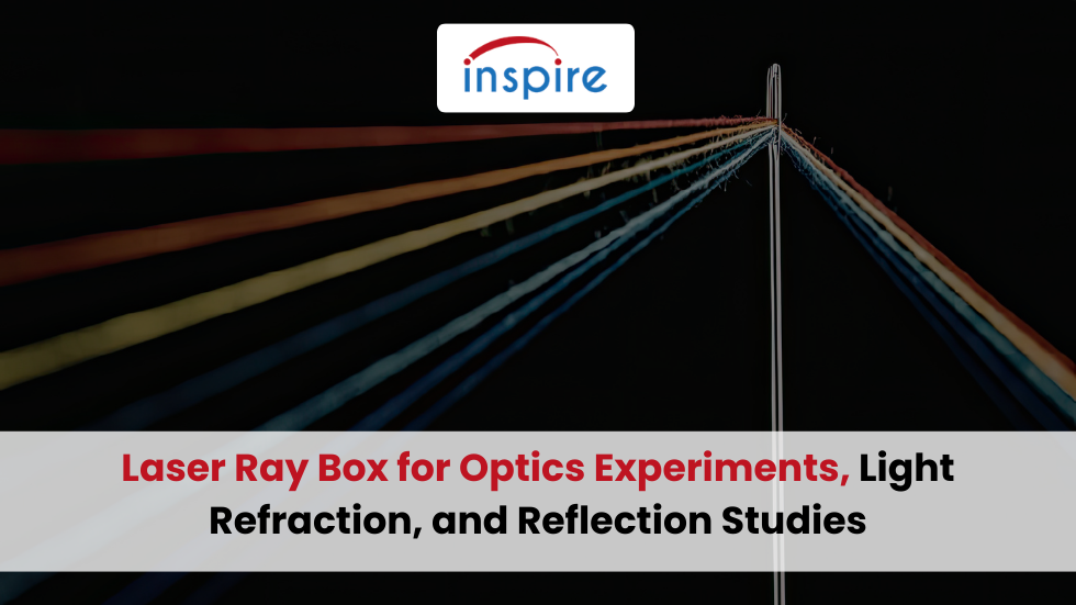 Laser Ray Box for Optics Experiments, Light Refraction, and Reflection Studies