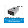 PRN 962 resistance box with parallel resistance coils